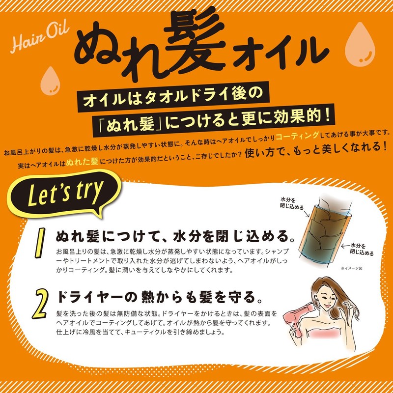 Moist Diane Treatment Oil Rich 3.4 fl oz (100 ml)