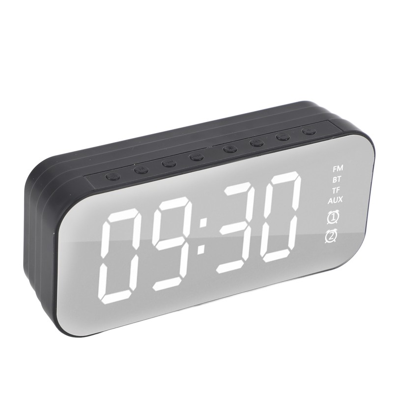 Bluetooth Speaker Alarm Clock Retro Small Multi Functional Desk Subwoofer