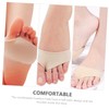 LALAFINA 3pairs High Heel Forefoot Pads Breathable Metatarsal Shoe Cushions