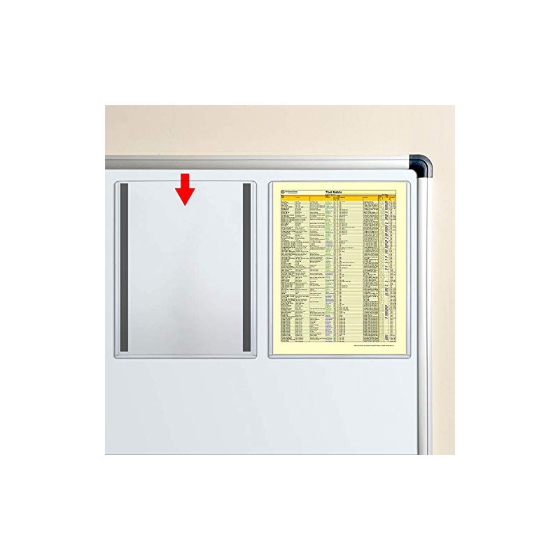 STORE SMART - Magnetic Frames - Rigid Plastic - 20-Pack