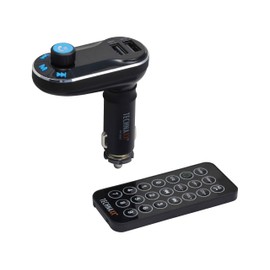 Technaxx FM transmitter + MP3 player + Bluetooth, LCD display (FMT600BT), black