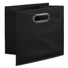 Set of 6 Cubo Foldable Fabric Bins- Blue