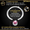 KJM Fashion 2 x Surgical Steel BCR 1.6 mm 14g