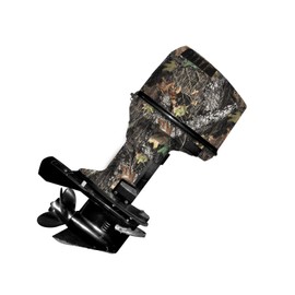 Mossy Oak Graphics Brush Camo Boat Motor Wrap Kit - Easy to Install Vinyl Wrap with Matte Finish - 90 HP Or Less Kit