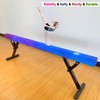 MARFULA Adjustable Balance Beam 8 ft Gymnastic Beam Adjustable Height