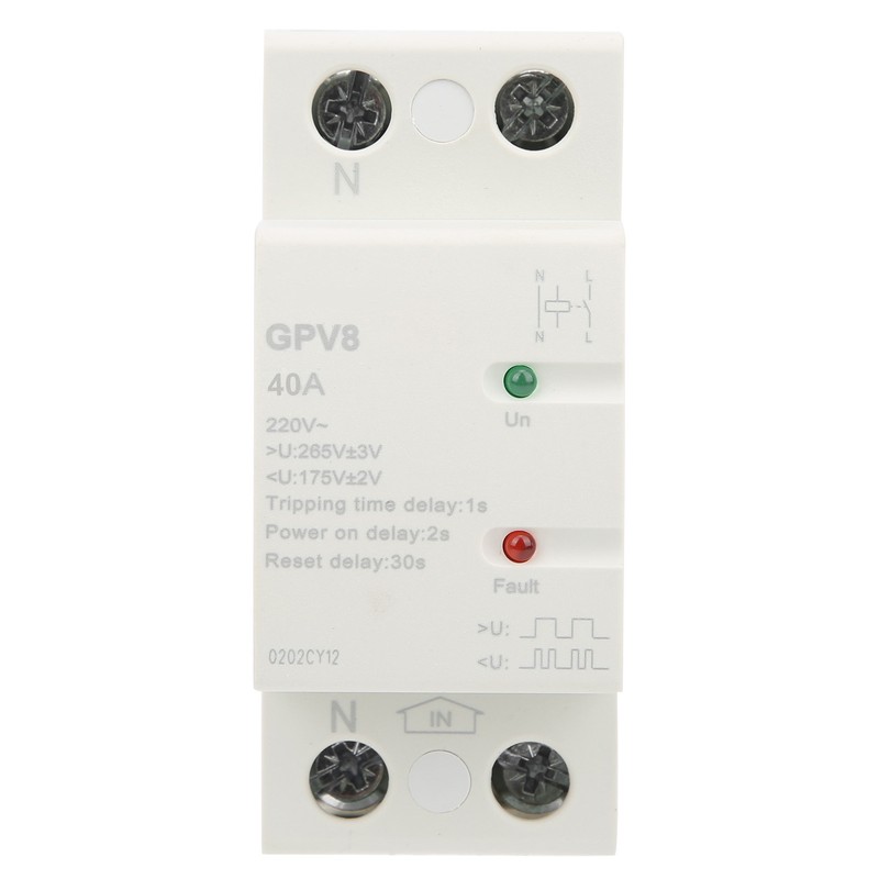 Voltage Protector GPV82pD Surge Protective Device Automatic Reset with LED