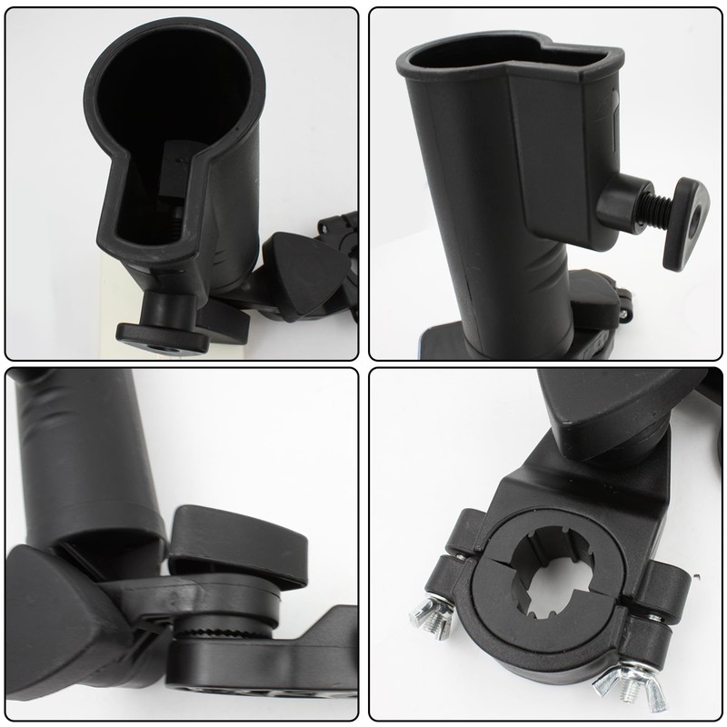 AcbbMNS Universal Golf Push Cart Umbrella Holder, Adjustable Angle Golf