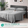 Z-hom Twin Sheets Set, Cooling Sheets with Deep Pocket, Luxury