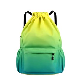 TRIPON Waterproof Backpack for School Girls, Gym Drawstring Backpack for Swimming Yoga Foldable Rucksack Daypack Hiking Backpack