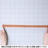 輪ゴム オーバンド #120 < 50g透明袋 > アメ色 最も大きい径 極太幅 少量