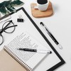 EYEYE Disposable Fountain Pens Fine Point, 8 Pack Black Pens