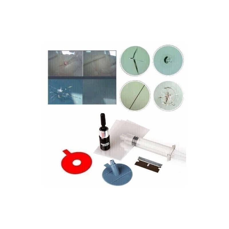 Windscreen Windshield Repair Tool Set DIY Car Kit Wind Glass