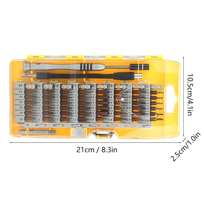 60In1 MultiFunction Disassembly Screwdriver Bits Set Repairing Tools for Phones