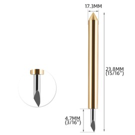 DEFIYEAR 10PCS for Cricut Blades - Premium Fine Point for Cricut Maker 3 Blades, Compatible for Cricut Blade, Explore Air/Air 2-45°/60° Cutting Replacement Blades for Precision Cutting