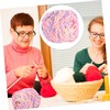 IWOWHERO 1Roll Household Crochet Yarn Supple Worsted Weight Yarn for