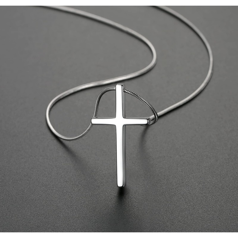 base 083 men's necklace, Tungsten