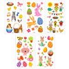 allydrew Waterproof Temporary Tattoos for Children, 20 sheets, Easter