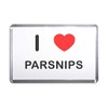 I Love Parsnips - Medium Plastic Fridge Magnet