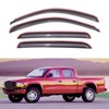 KPY Window Visor Compatible with Dodge Dakota Crew Cab 2000-2004,