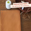 Simple&Opulence 100% Linen Fabric, Solid Colour Linen Material for Dressmaking,