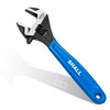 SHALL 8 Inch Adjustable Wrench, Cr-V Steel Spanner with Cushion