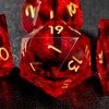 WIPI DND Resin Dice Dragon Eye Dice Liquid Core Dice