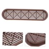COHEALI Decorative Vent Covers 4pcs Plastic Air Vent Grille Wardrobe