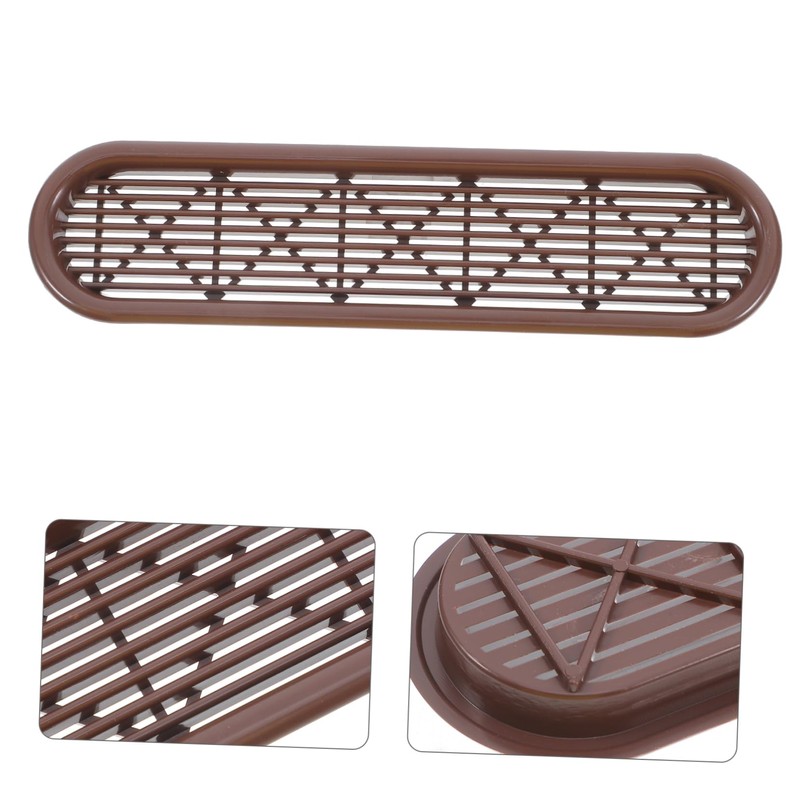 COHEALI Decorative Vent Covers 4pcs Plastic Air Vent Grille Wardrobe