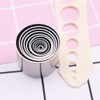 Clay Cutters,12 Pieces Hole Hollow Punch Cutter Set Stainless Steel