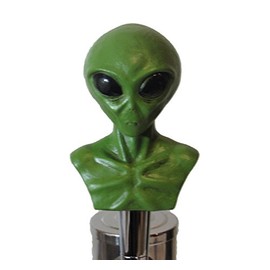 Kool Collectibles Alien Beer Tap Handle Sports Bar Kegerator Resin Zombie Breweriana UFO