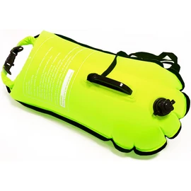 NuCamper - Boya de natación para nadadores de aguas abiertas con cinturón de cintura ajustable, bolsa seca impermeable, burbujas de natación para natación segura, entrenamiento, snorkel, kayak, buceo,