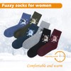 Women's Fuzzy Socks - Winter Warm Cozy Thick Thermal Socks
