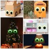 TOAOB 8pcs Luminous Large Googly Wiggle Eyes with Self Adhesive