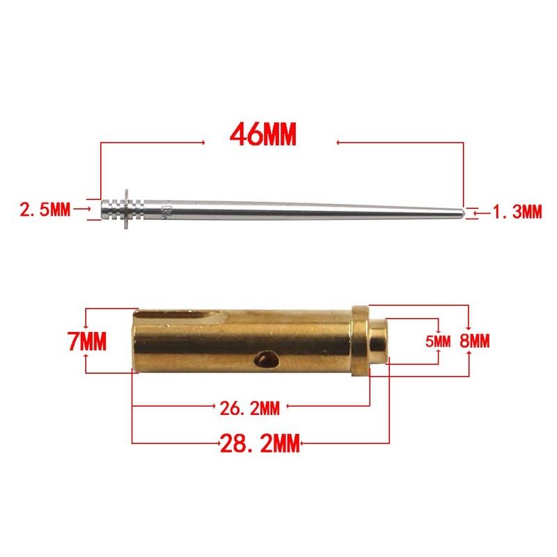 XV250 Carburetor Repair Kit, Compatible with Yamaha Virago250 XV250, with