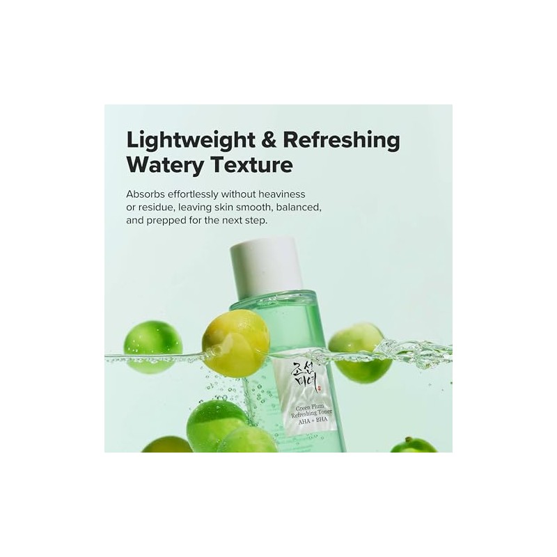 Green Plum Refreshing Toner : AHA + BHA