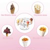 Acrylic Ice Cream Cone Bracket Popcorn Cone Display Rack