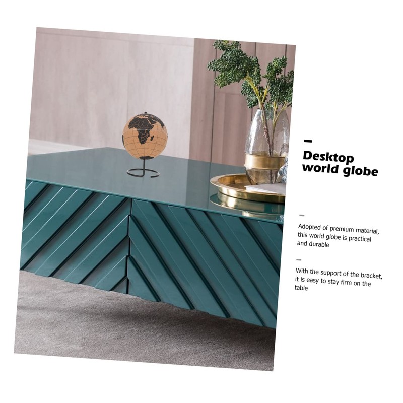 UPKOCH Globe Office Decoration Special Cork Paper