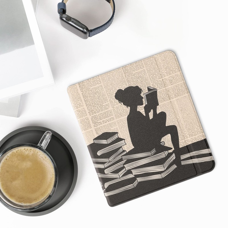 kwmobile Flip Case Compatible with Tolino Epos 3 Case -