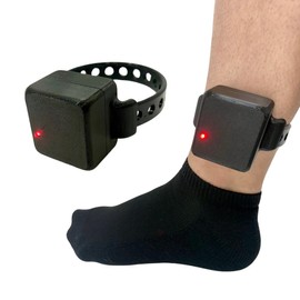 Fake/Prop - Ankle Monitor, House Arrest Bracelet, GPS Tracker/Anklet, Movies Short Films/Electronic Tag Ankle Bracelet (with Flashing Light)