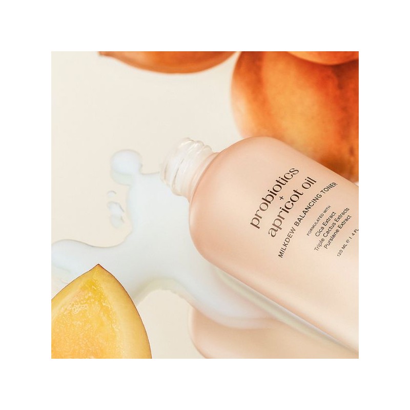 GLOWOASIS Milkdew Balancing Toner [Probiotics + Apricot Oil] 120ml