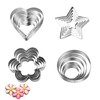 Cookie Cutters,Heart Cookie Cutter, 20-Piece Cookie Cutter, Containing Shapes Such