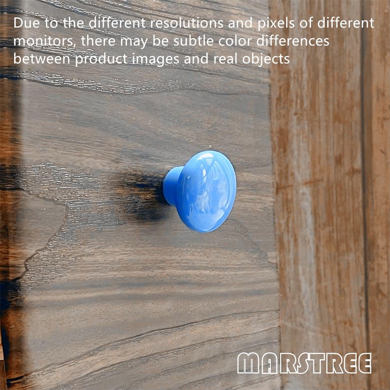 10 Pack Ceramic Cabinet Knobs Vintage Round Drawer Cupboard Dresser