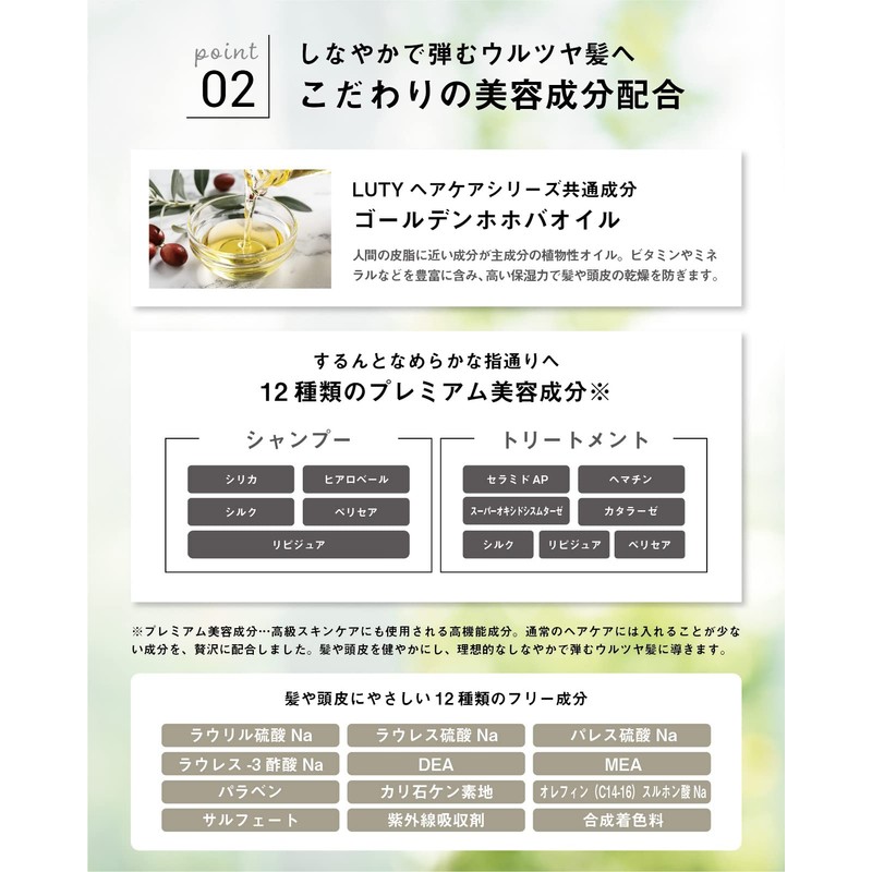 LUTY Rooty Treatment, Beauty Salon Exclusive Product, Rinse Out, Damage