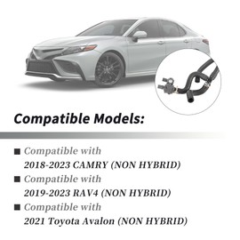 Getfarway Radiator Hose 16260-F0010 Compatible with Toyota Camry 2018 2019 2020 2021 2022 2023/ Rav4 2.5l 2019 2020 2021 2022 2023/Avalon 2021, Replace 16260-25010