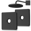 3.5 Inch Large Shower Arm Flange Square Plumbing Cover Plates