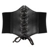 GRACE KARIN Women Elastic Wide Band Tied Corset Waist Cincher