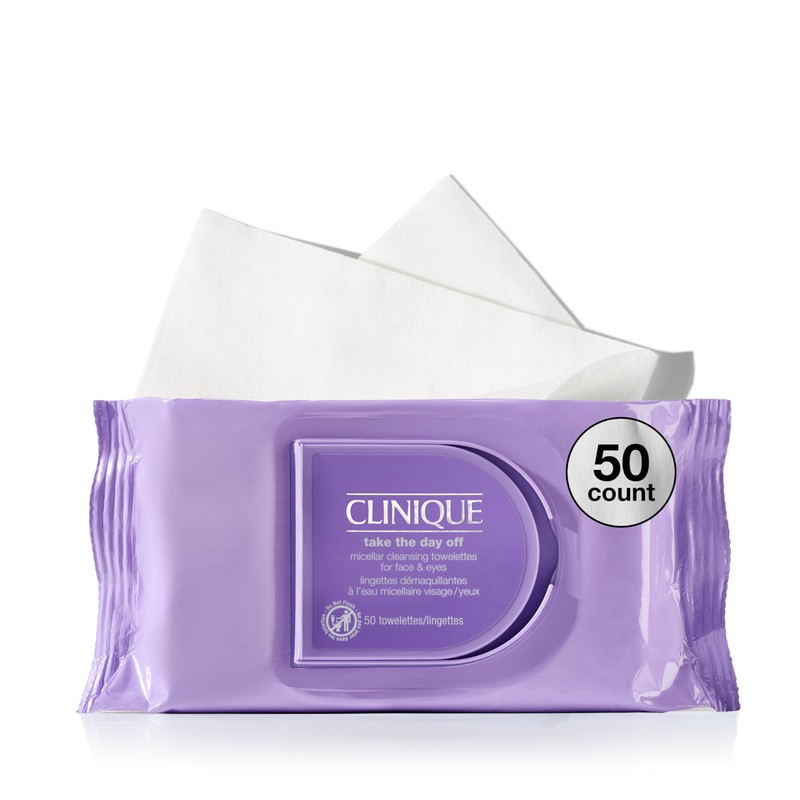 Clinique Take The Day Off Micellar Cleansing Makeup Remover Wipes