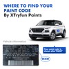 XTryfun Calypso Red (Y2E) Touch Up Paint Compatible with Hyundai,