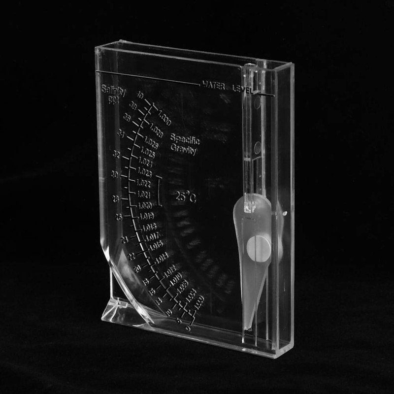 Aquarium Salinity Tester Accurate Salinity Meter Square Fish Tank Salt