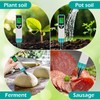 Txkrhwa Food pH Meter Probe Digital Soil pH Tester Automatic